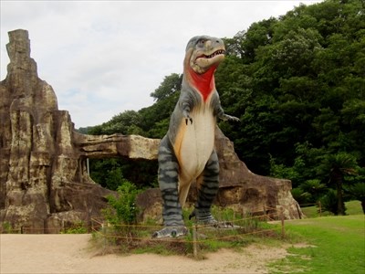 笠岡市 恐竜公園 え これが無料でいいの ジュラシックパークのようで楽しめた 広島 岡山の公園book
